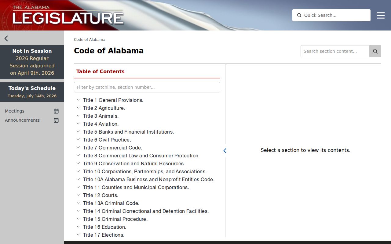 Limestone County arrest records Alabama public records procedures