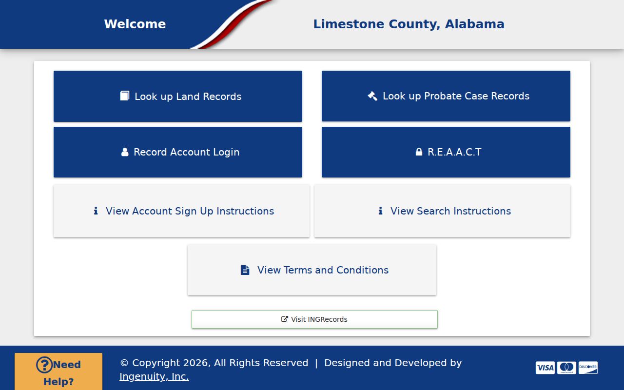 Limestone County marriage and divorce records probate online services